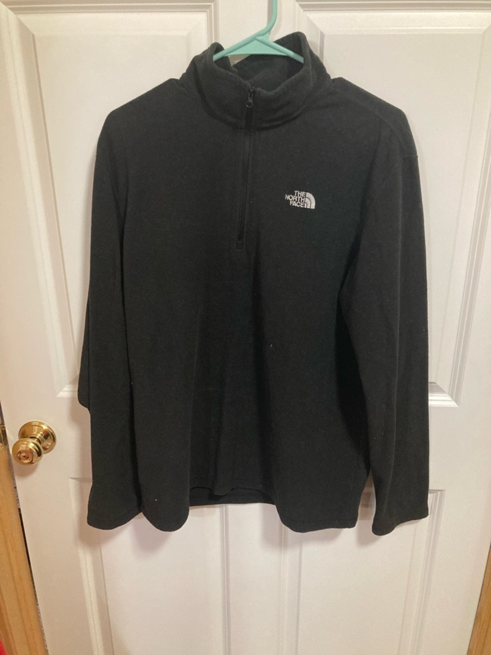 The North Face Black Half-Zip Fleece Pullover